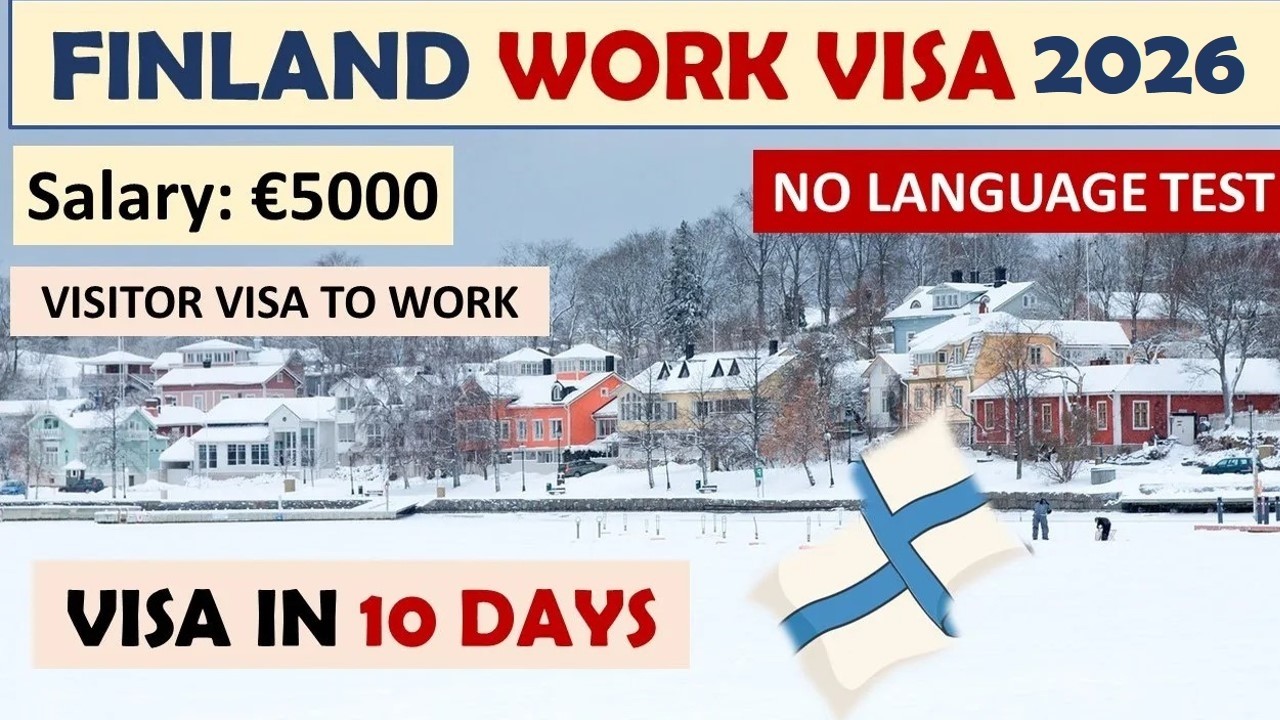 World's Happiest Country is Hiring | Schengen Visa 2026 | High Salary Jobs in Finland | Owafk Africa