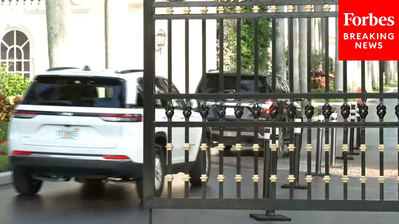 JUST IN: Acting Secret Service Director Ronald Rowe Arrives At Trump International Golf Club