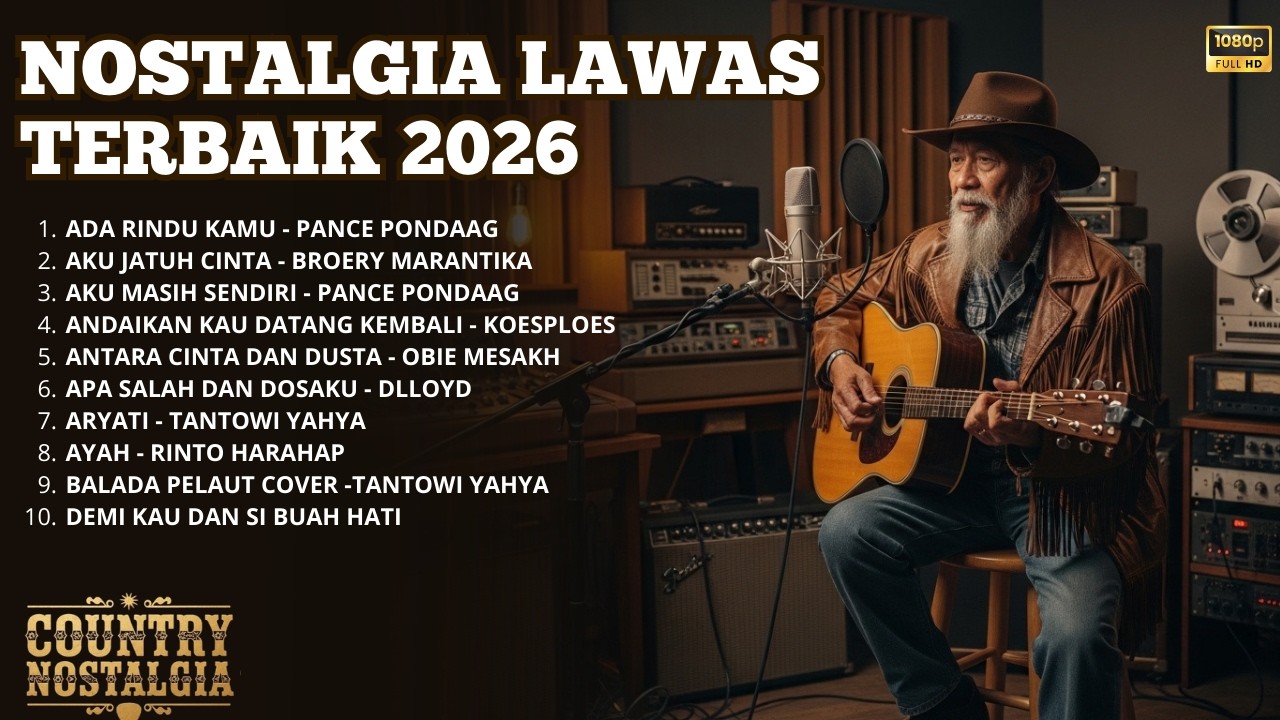 Nostalgia 80-90an Indonesia Full Country Style 🤠 Kenangan Abadi