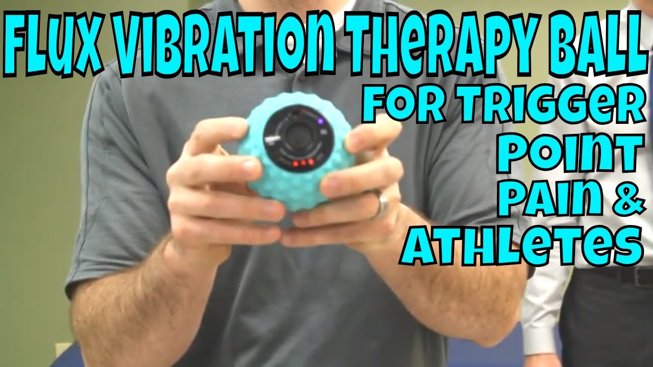 Flux Vibration Therapy Ball for Trigger Point Pain & Athletes