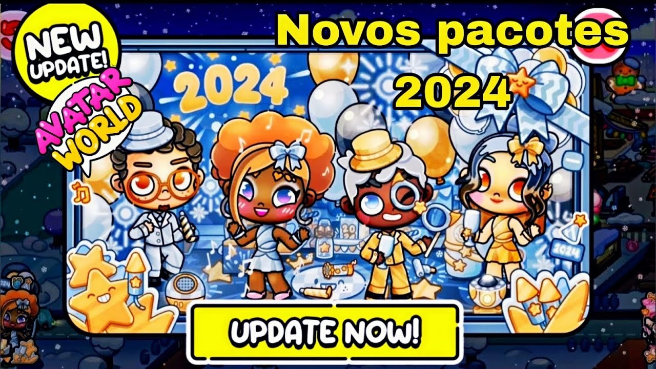 PACOTE NOVO de ano novo no AVATAR WORLD(nova atualização)