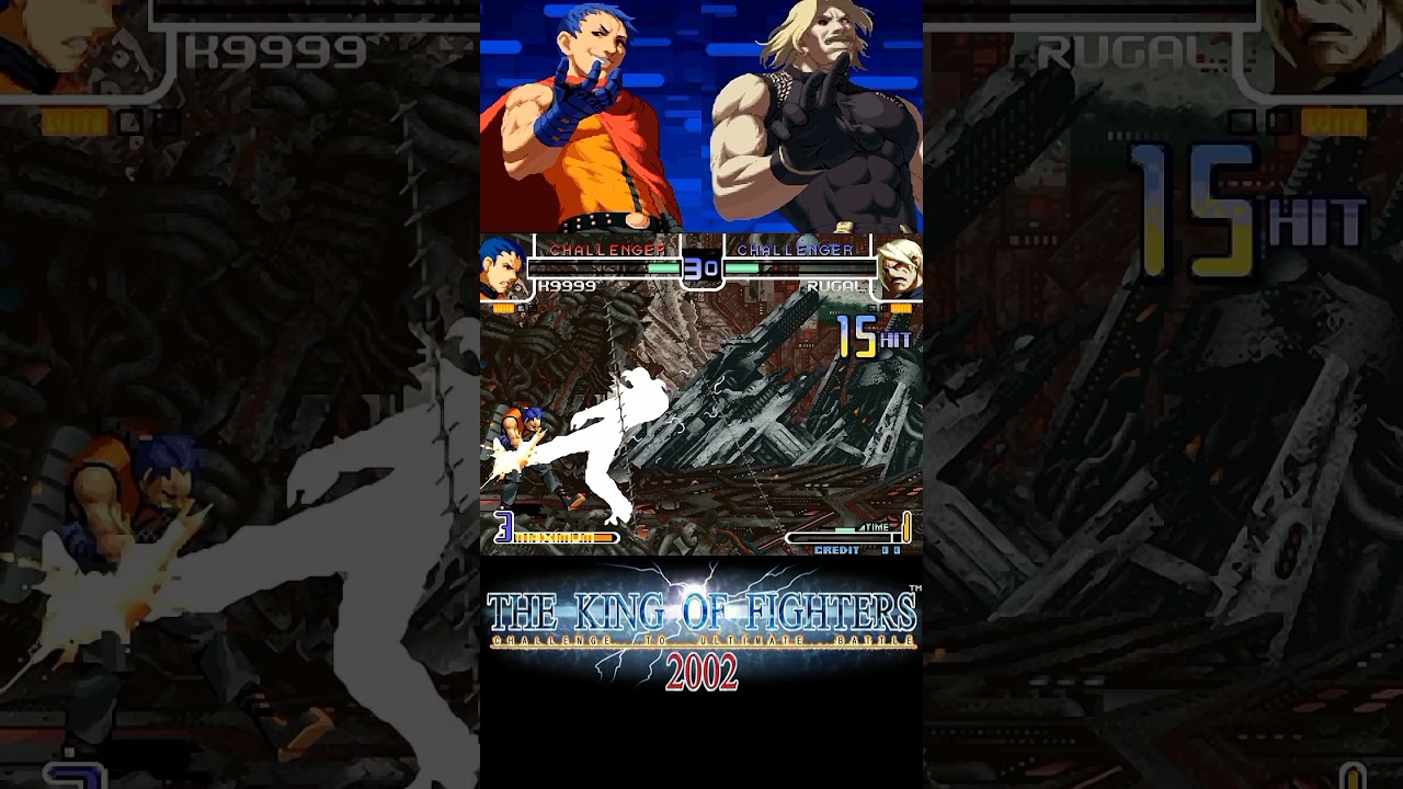 [TAS] k9999 vs rugal kof 2002 mp2