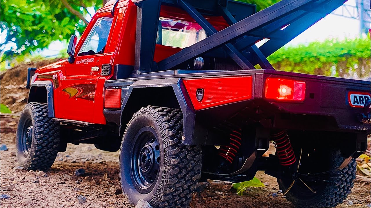 Testing the Ultimate FPV Toyota Land Cruiser Build #FPV #rccar 