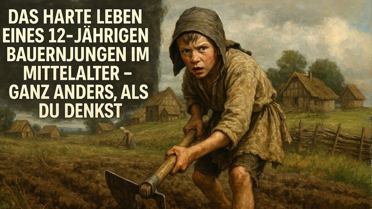 Das harte Leben eines 12-jährigen Bauernjungen im Mittelalter – ganz anders, als du denkst
