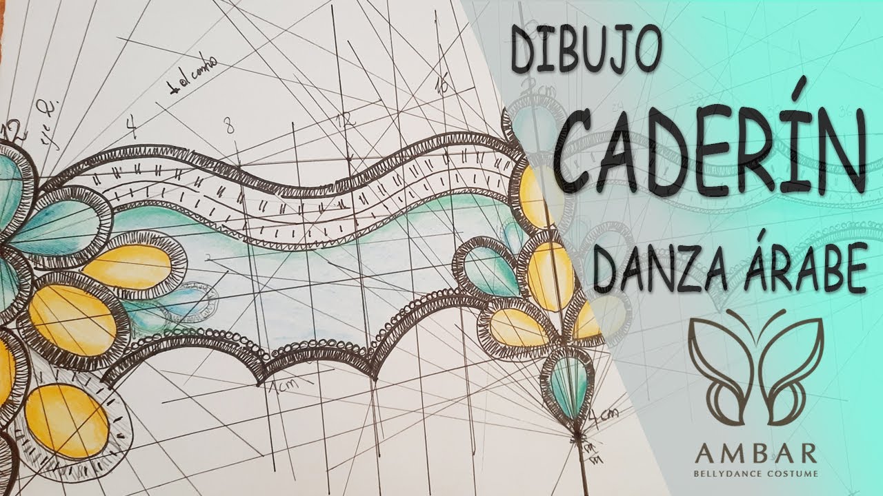 Dibujo de un Caderín para Danza Árabe ✒ / Drawing a Belt for Bellydance