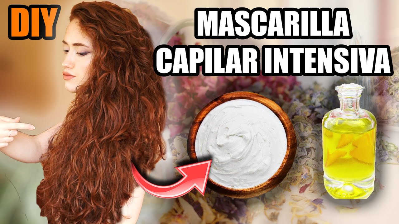 Cómo HACER MASCARILLA CAPILAR INTENSIVA 🌱 PELO FUERTE E HIDRATADO 💧 COSMÉTICA NATURAL CASERA VEGANA