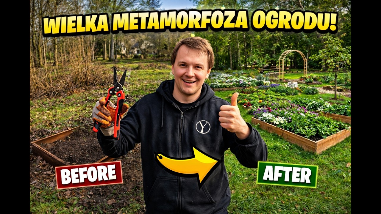 Czy to drzewo przeżyje? Finał wielkiej rewitalizacji ogrodu