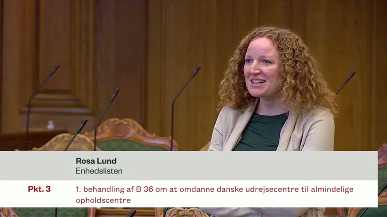 Møde i salen om at omdanne danske udrejsecentre til almindelige opholdscentre