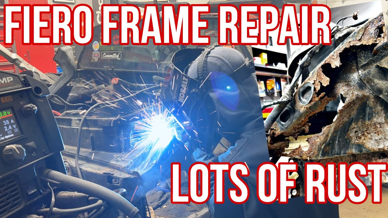 FRAME and RUST REPAIR On My Pontiac Fiero