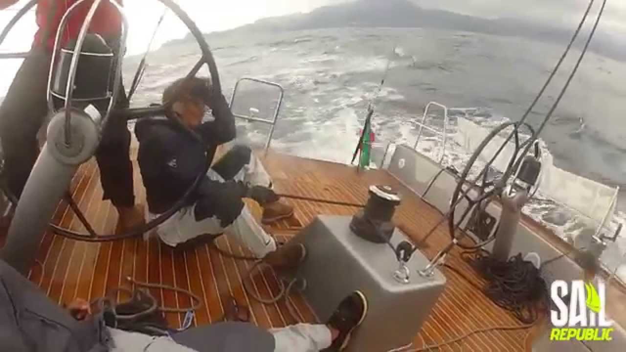 Advanced Yachts A44 - Sail Republic TEST - trailer