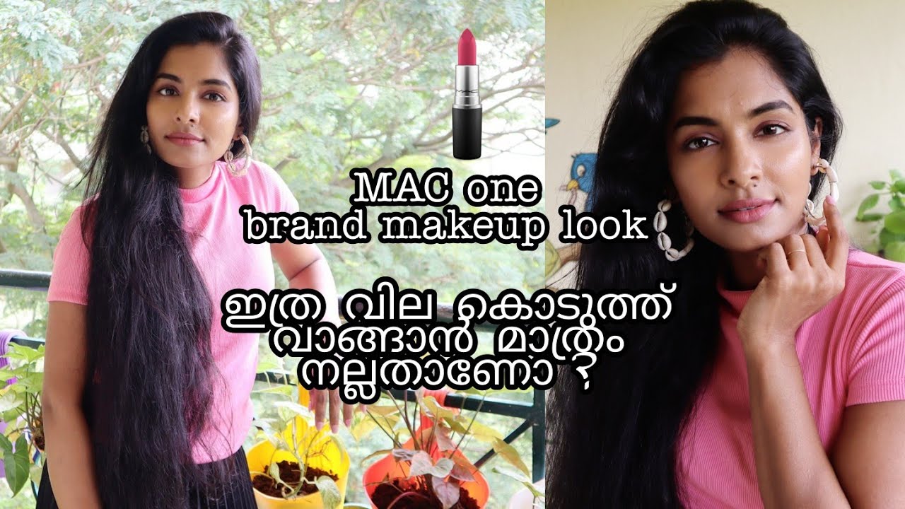 Natural glowly makeup look|How I straighten my hair|MAC one brand makeup look|MAC is it worth?|Asvi