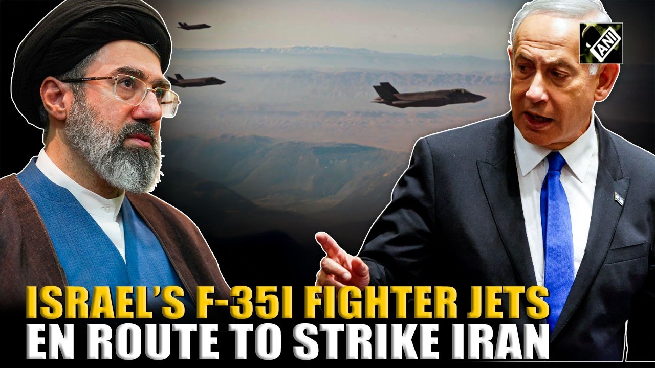 IDF releases footage of ‘Adir’ (F‑35I) aircrafts heading to strike in Iran