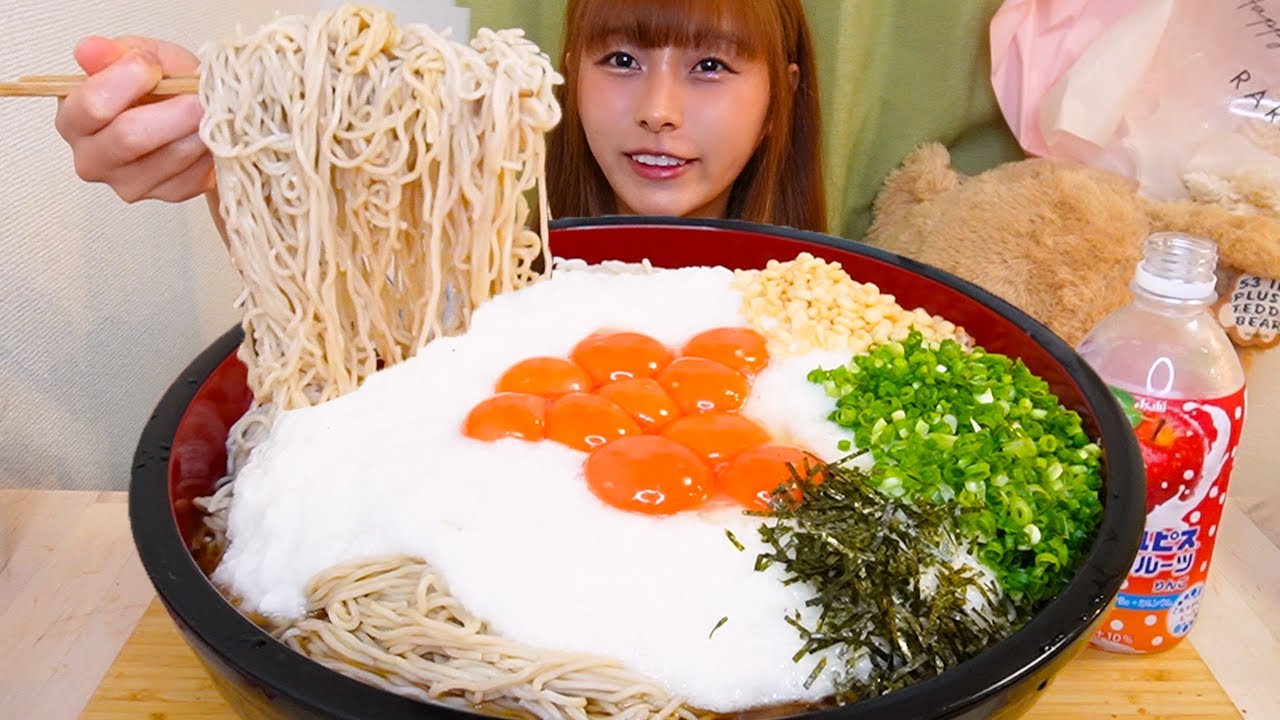 【大食い】9月になったのでお月見そば16人前！！！