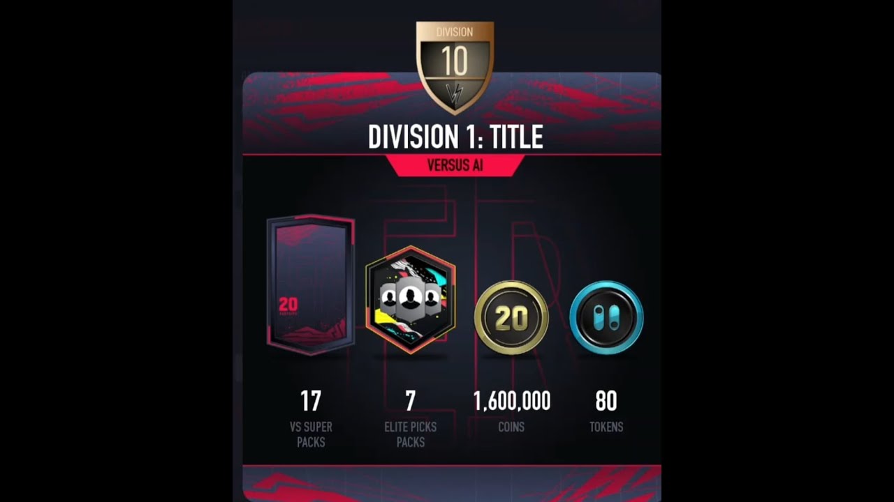 OPENING DIVISION 1 *TITLE REWARDS* IN PACYBITS FUT 20!! INSANE ICON PULLS !