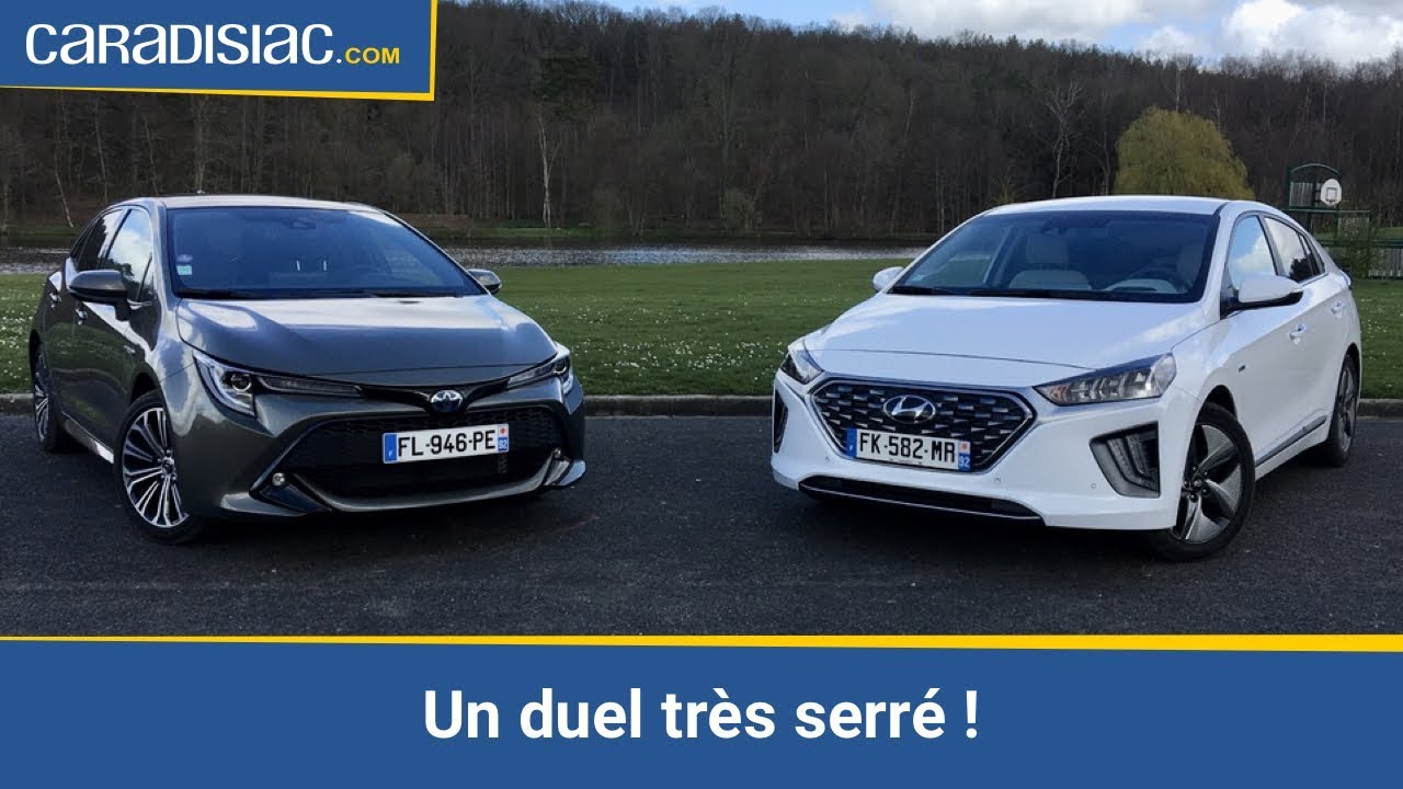 Toyota Corolla 122h vs Hyundai Ioniq : quelle est la meilleure compacte hybride du marché ?