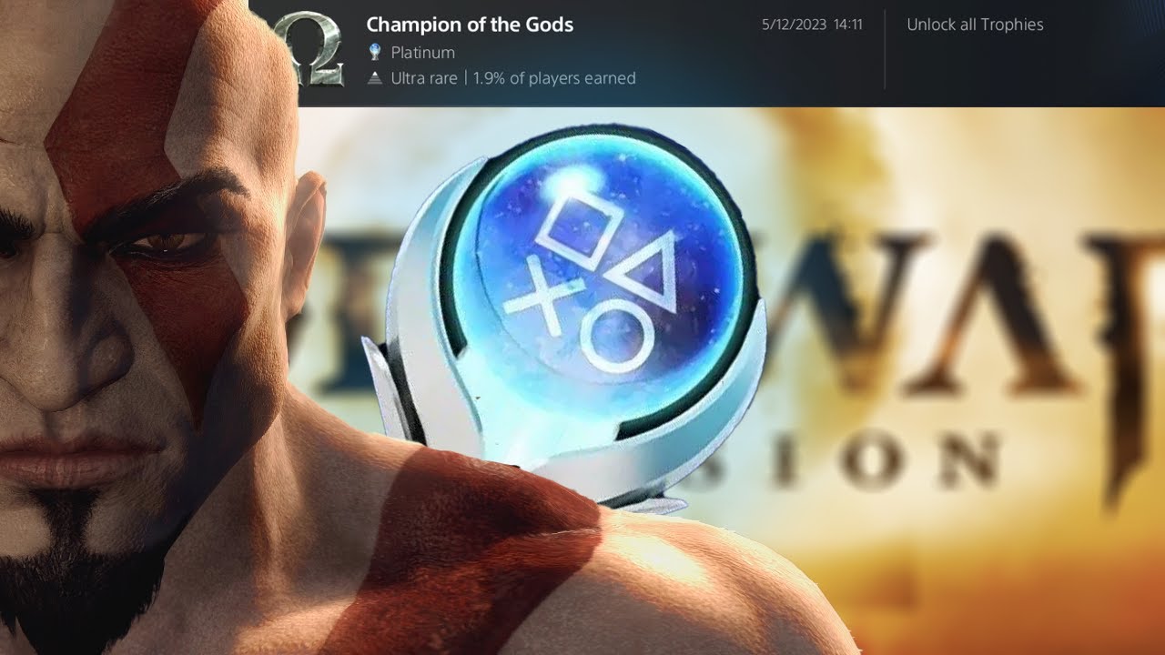 GOW Ascension's Platinum Trophy Was CHAOS!