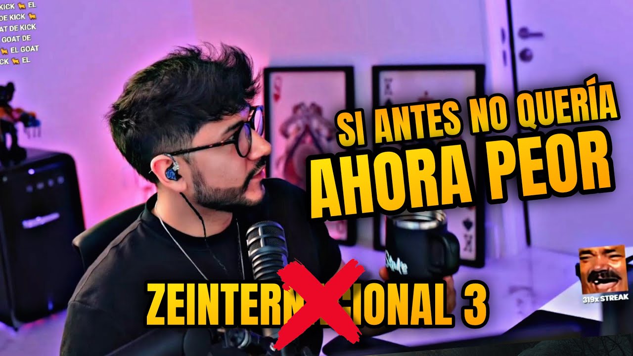 ZEIN AFIRMA QUE NO HABRA ZEINTERNACIONAL 3 POR NO SER RENTABLE - DOTA