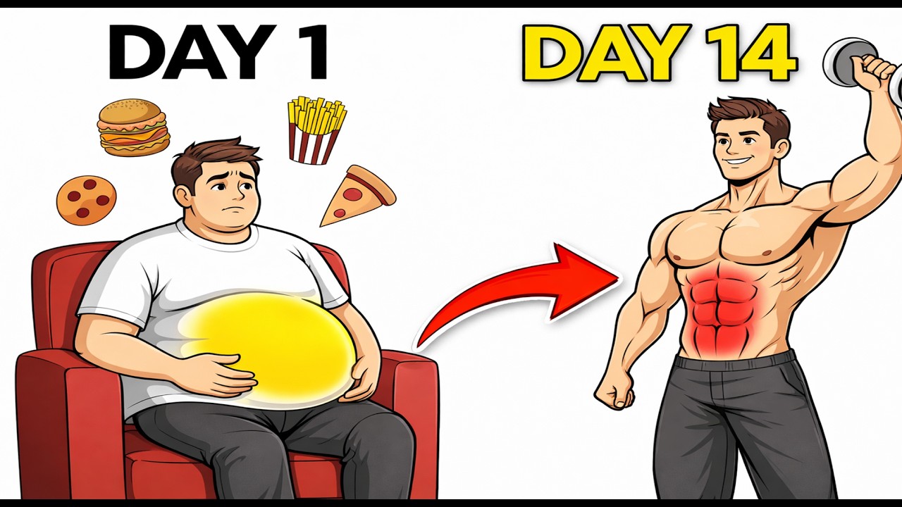 Flatten Your Belly in 2 Weeks 🔥 Simple Fat Burning Workout