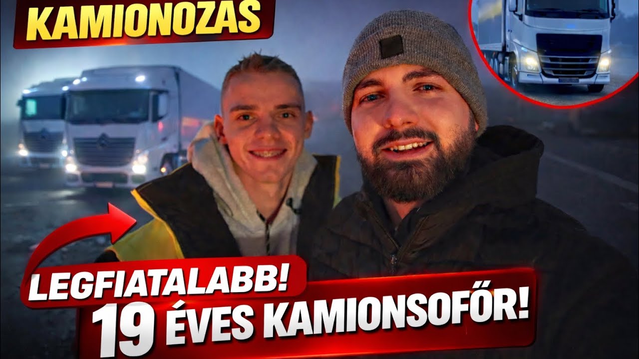 19 évesen kamionozni? Kamionos vlog 42. rész Waberer’s