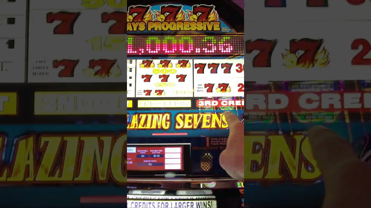 I WON on Blazing Sevens 777 Slot! 