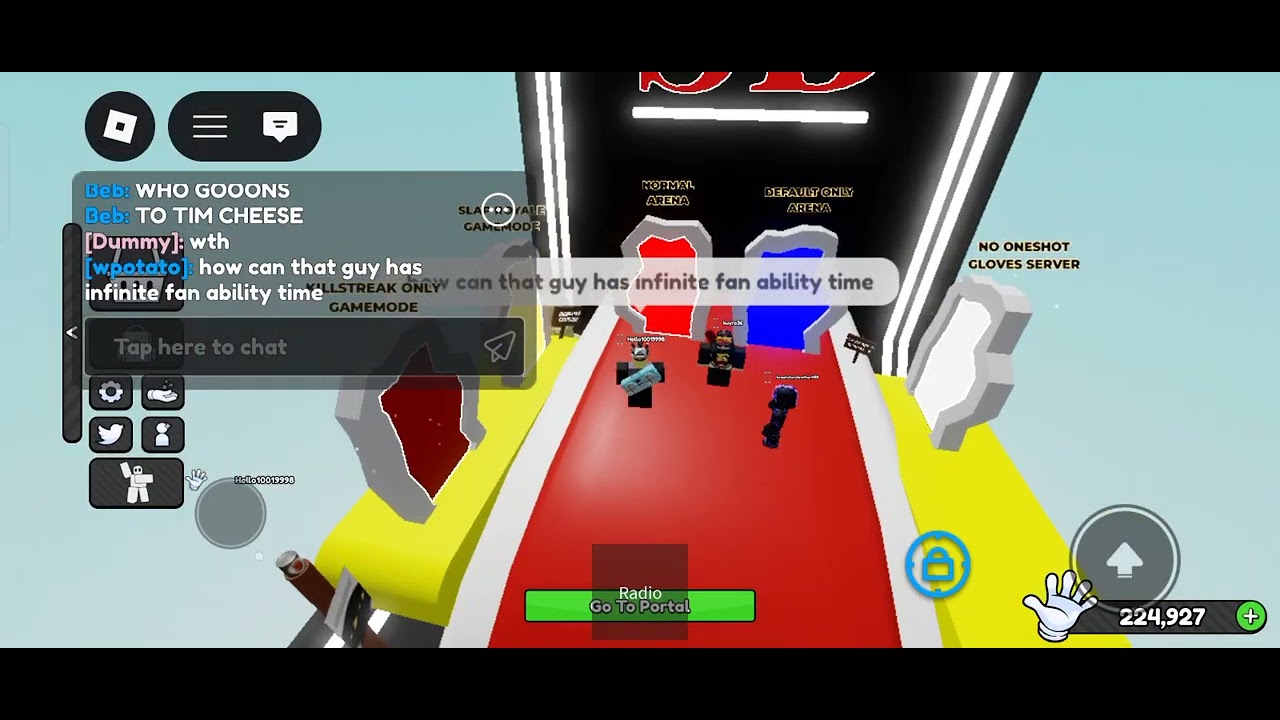 infinite fan abuse