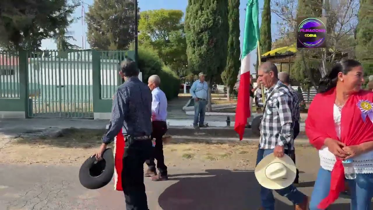 DESFILE, Aniversario 91 años del ejido de San Miguel Tecacho