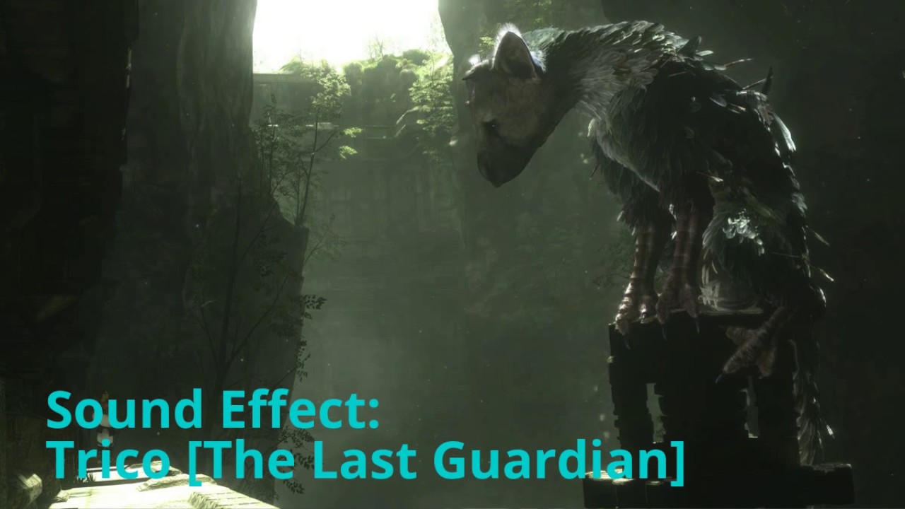 Sound Effect of Trico [The Last Guardian]