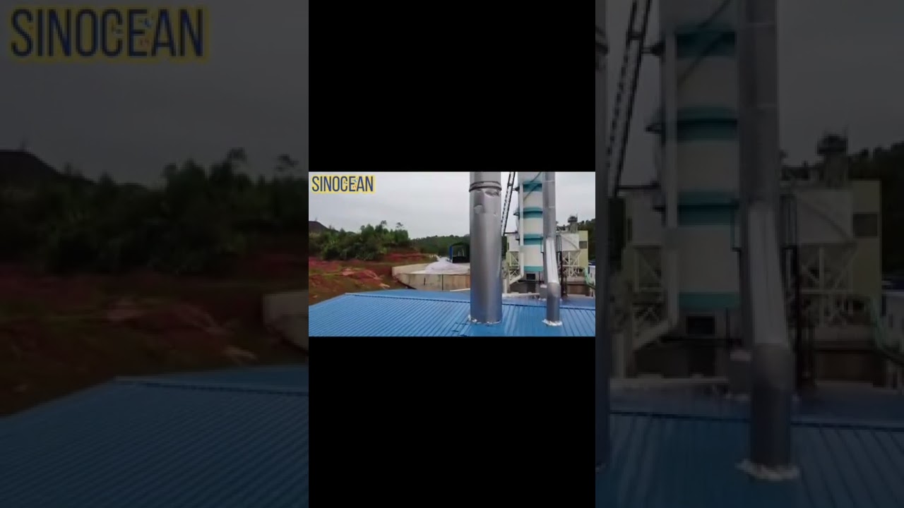 CO2 Recovery Plant from exaust of Limestone Kiln #co2recovery #limestone  #limestonekiln #limekiln