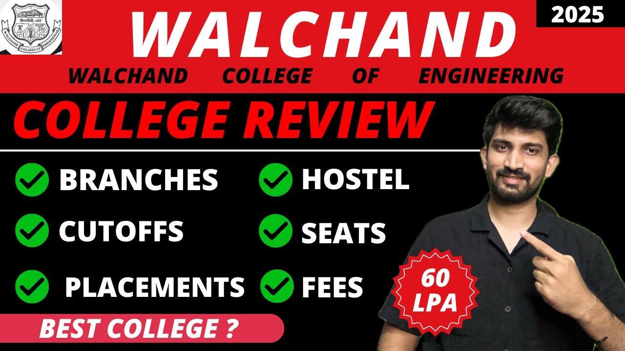 Walchand College of Engineering Sangli College Review 2025 | WCE Sangli Colllege Review 2025
