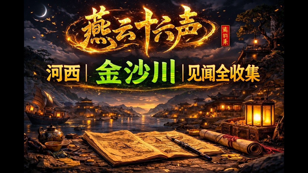 燕云十六声| 河西 | 金沙川 | 见闻全收集