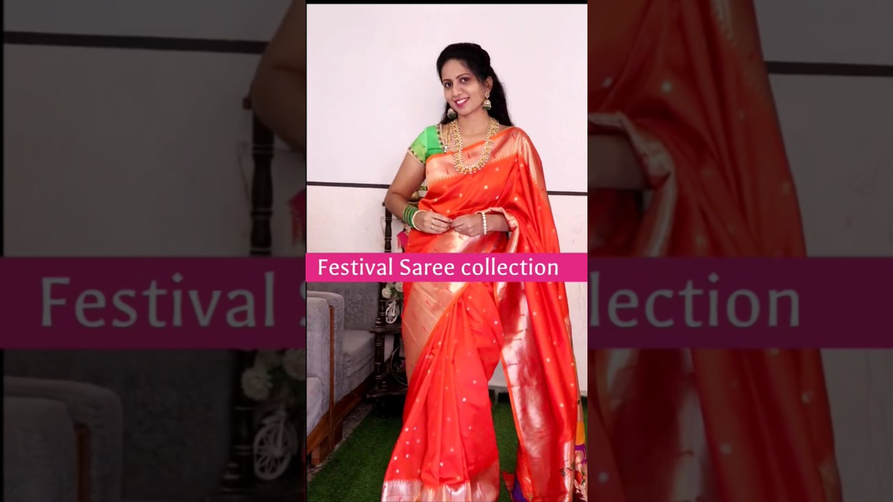 festival Saree Under budget | new design sarees | Latest saree collection 