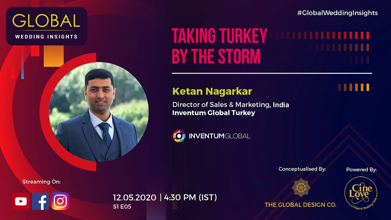 Global Wedding Insights - Ep. 5 | Ketan Nagarkar, Dir. of Sales & Marketing- Inventum Global Turkey