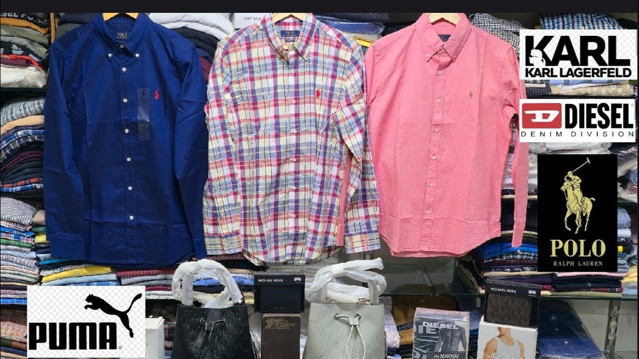MK WALLET AND BELT/ DAMENSCH LOWER/RL POLO SHIRT/NIKE SHORT/TRUE RELIGION/PUMA /