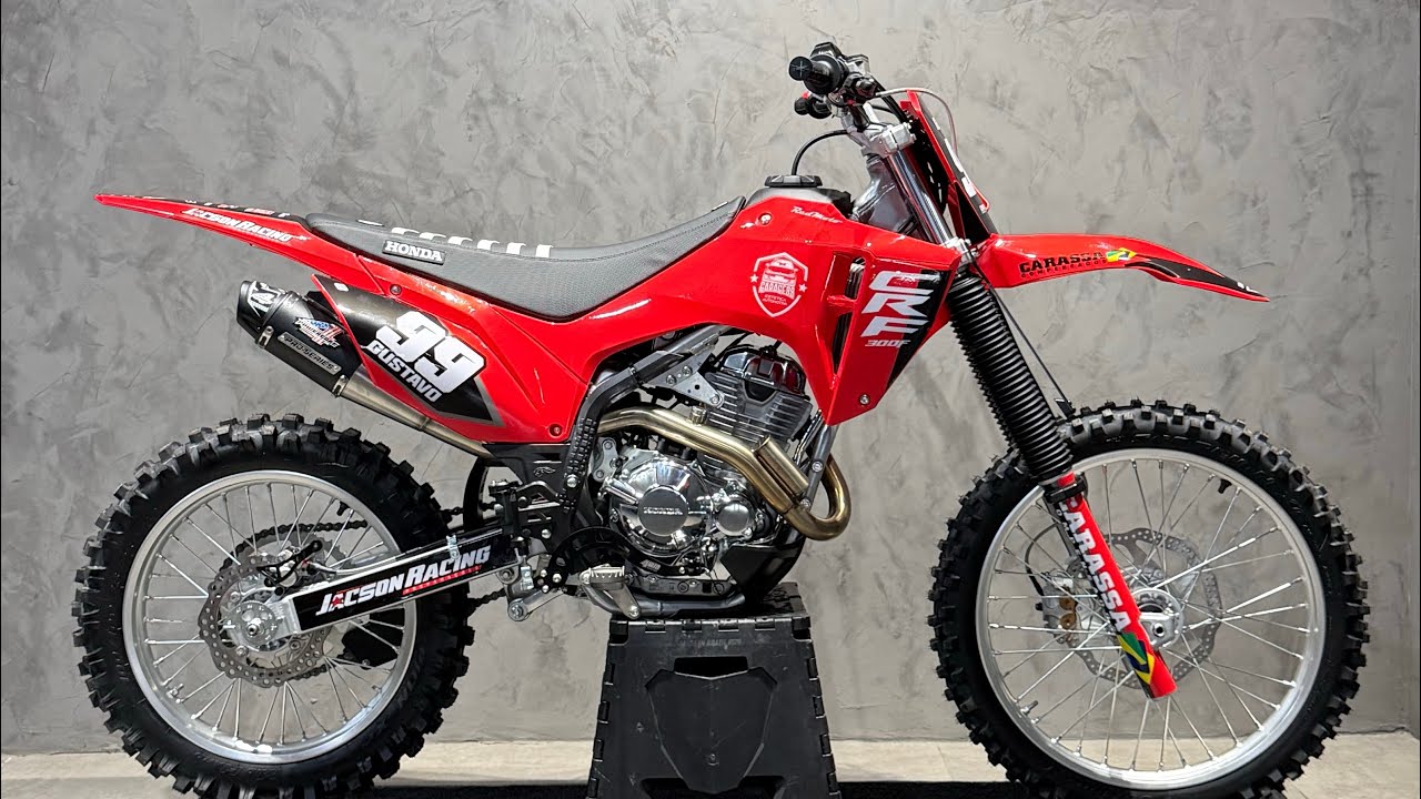 Honda CRF 300F com motor 350cc Jacson Racing
