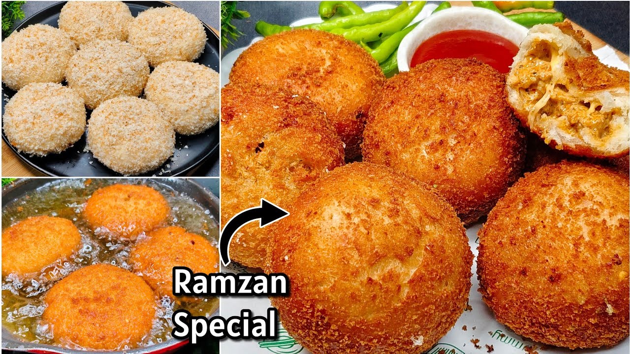 Iftar Special Recipes | Crunchy Chicken Cheese Bun | Ramzan Special Iftar Recipes | Ramadan Recipes 