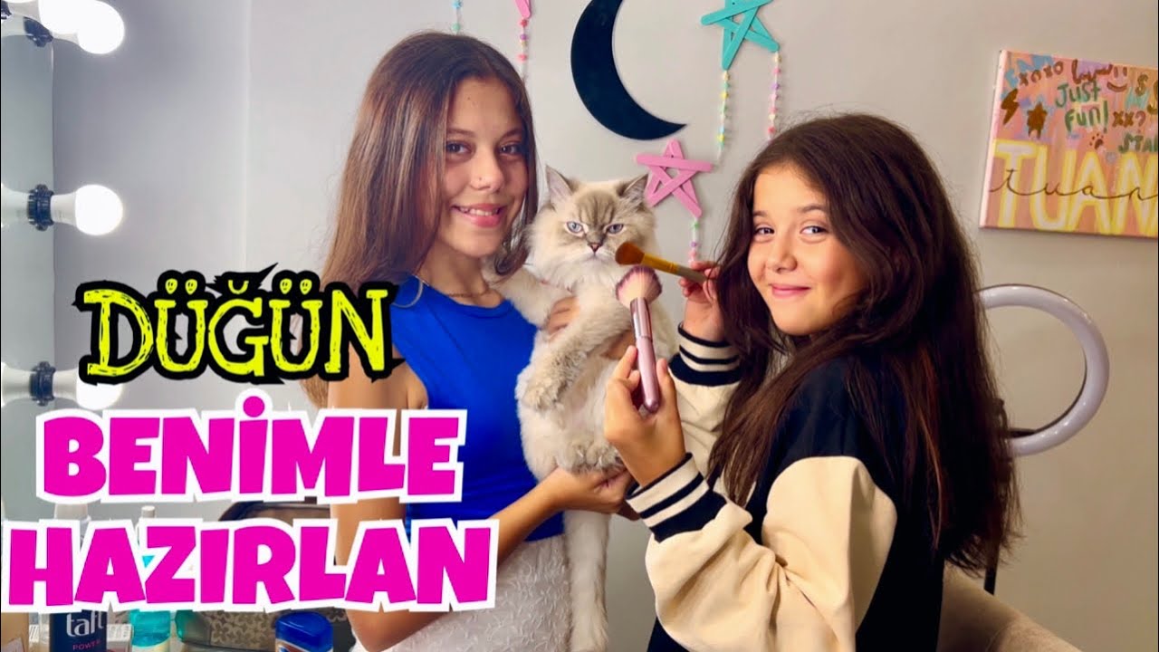 BENİMLE HAZIRLAN Düğün Vlog (KUZEN DÜĞÜNÜ)
