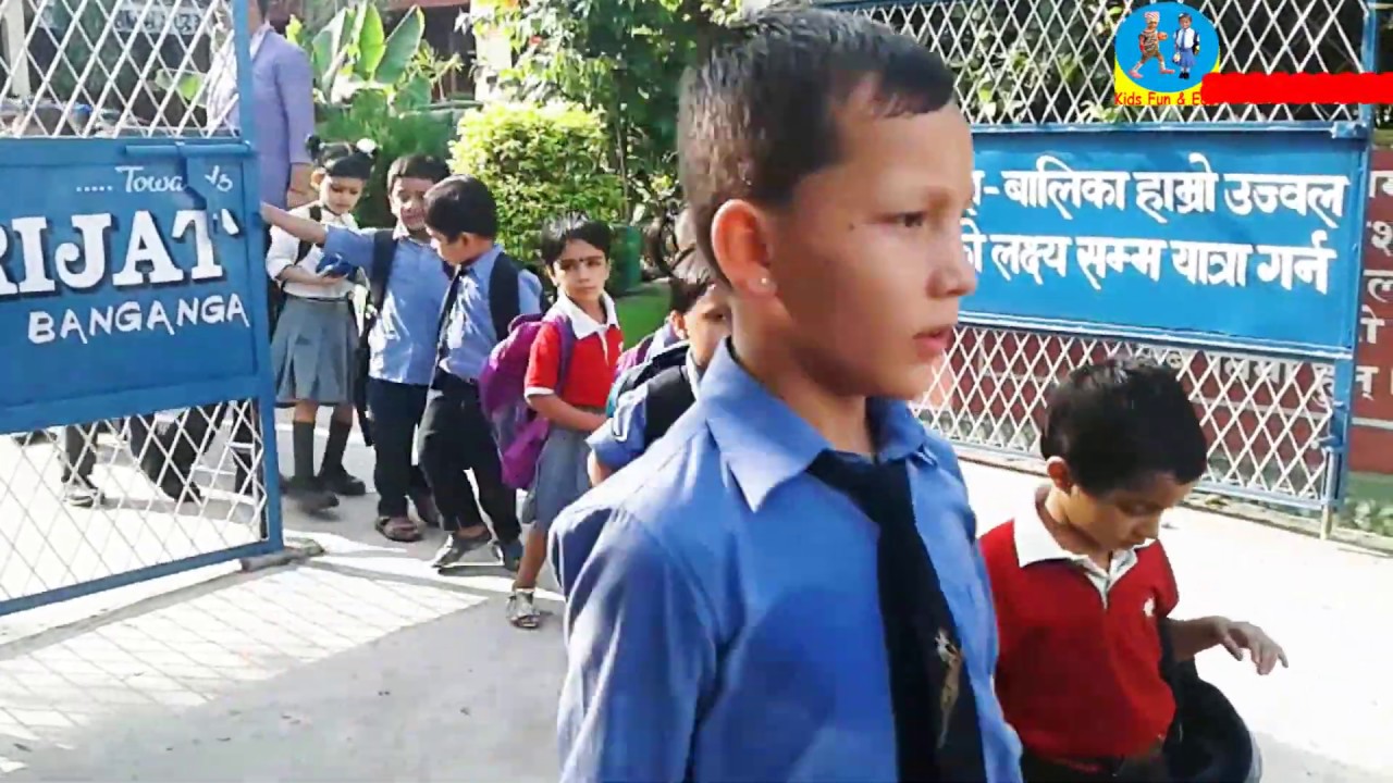 Parijat School पारिजात मा.वि. वनगाई का स–साना बालबालिकाहरु तथा सुन्दर भविष्यका फूलहरु