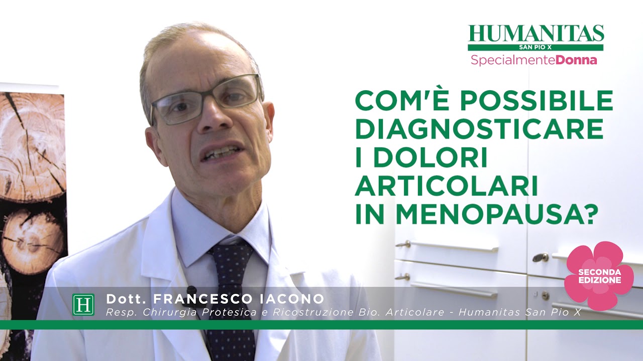 Dolori articolari, spesso il disturbo inizia in menopausa