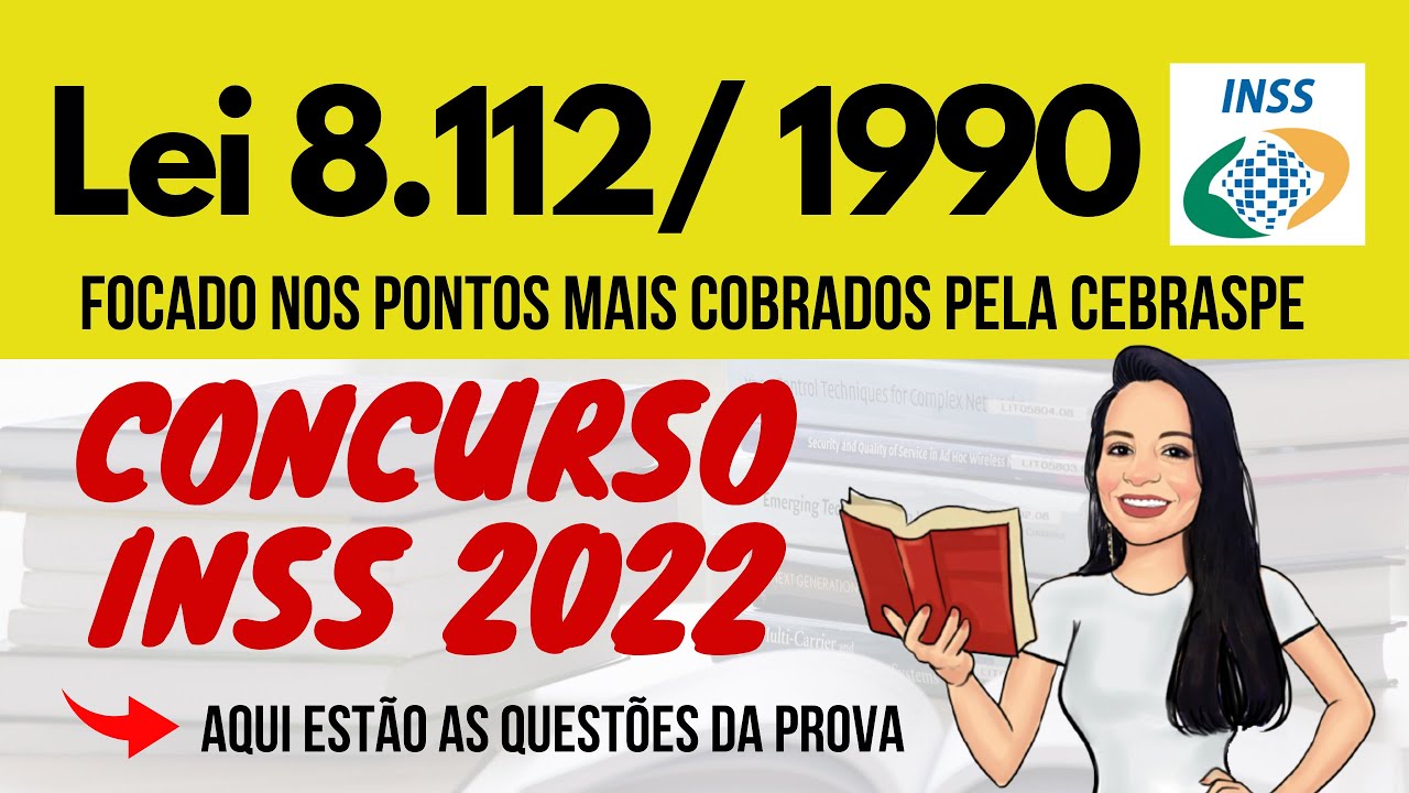 LEI 8112/90 - Concurso INSS 2022 | Provimento, Vacância, Remoção, Substituição e Redistribuição
