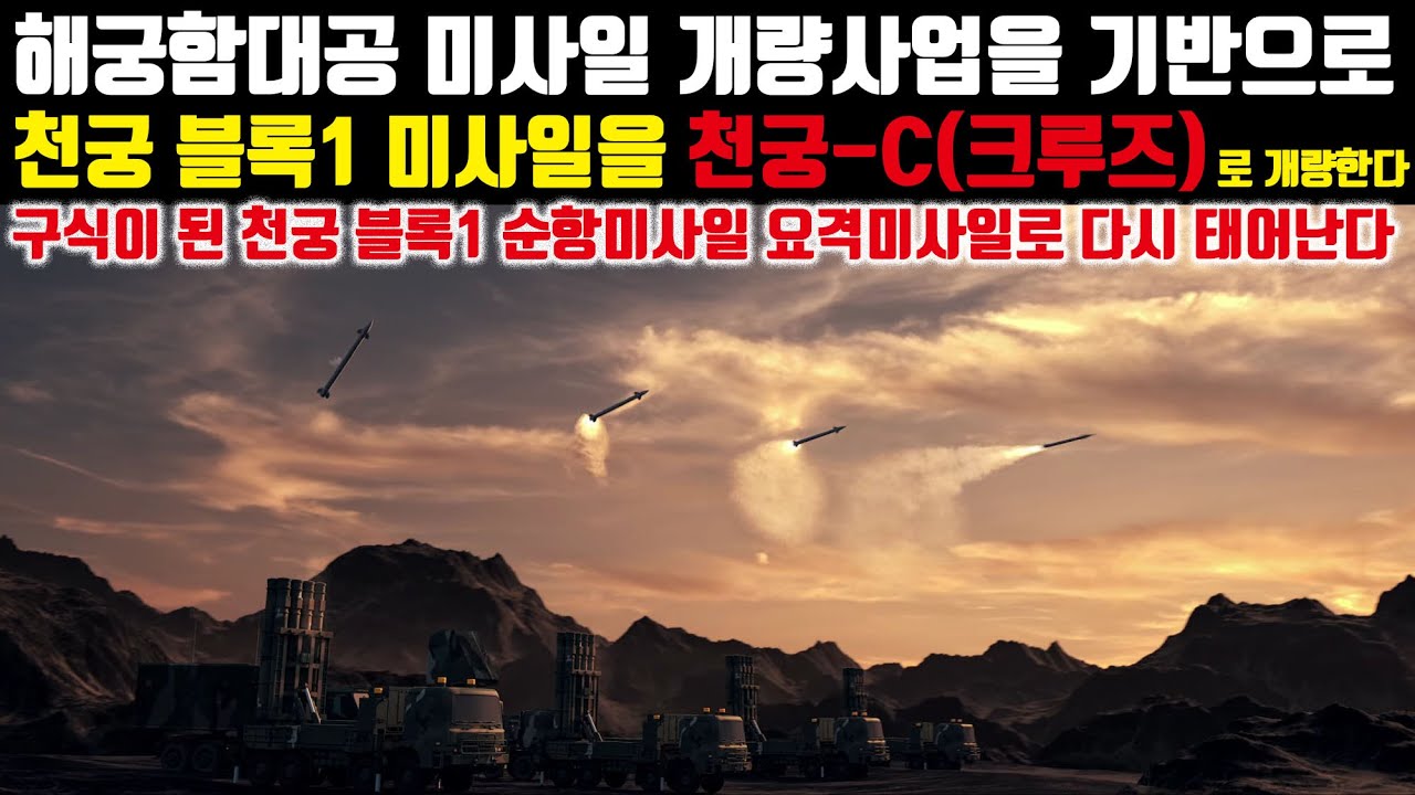 Ракета Cheongung Block 1, созданная на основе проекта усовершенствования крылатой ракеты Haegung ...