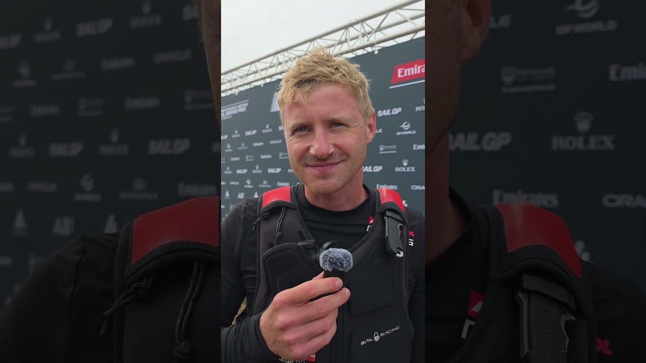 Nicolai Sehested Rockwool Denmark SailGP day 1 Portsmouth 2025