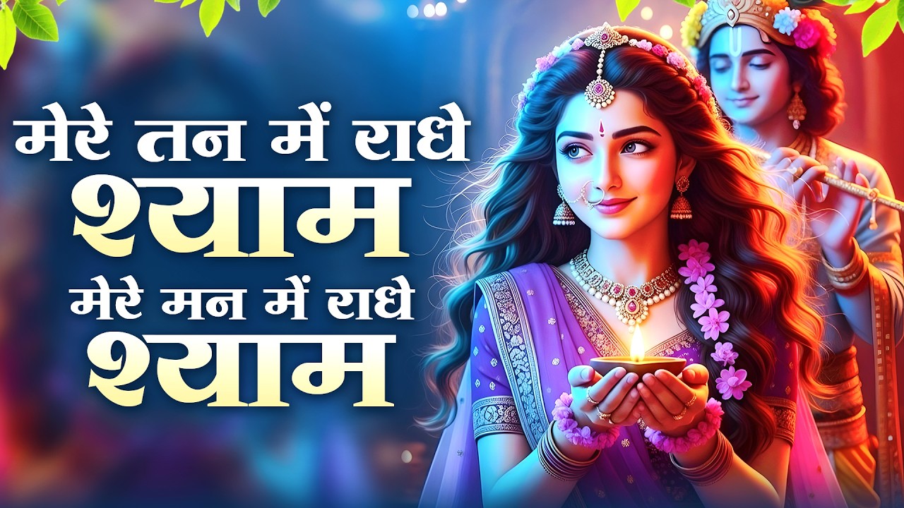 मेरे तन में भी राधे श्याम मेरे मन में भी राधे | Radha Bhajan | Radha | Krishna Bhajan | कृष्णा भजन