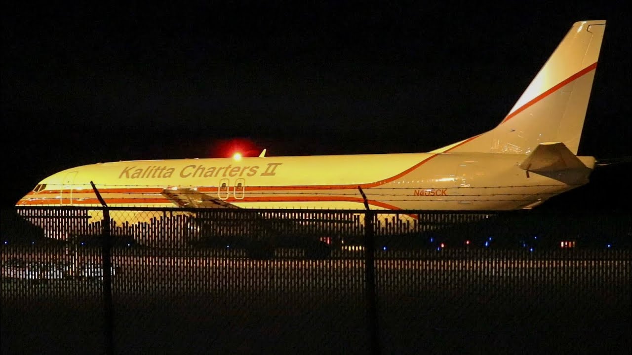 Kalitta Charters II Late Night Operations | Boeing 737-400F