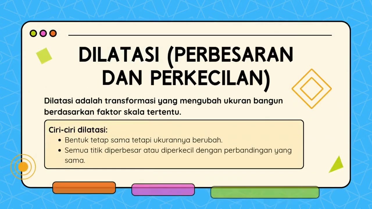 MATERI DAN PEMBAHASAN SOAL  “TRANSFORMASI GEOMETRI”