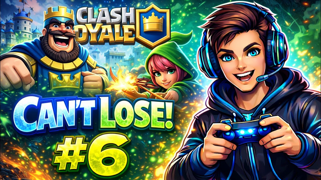 Close call! | Playing Clash Royale until I lose #6
