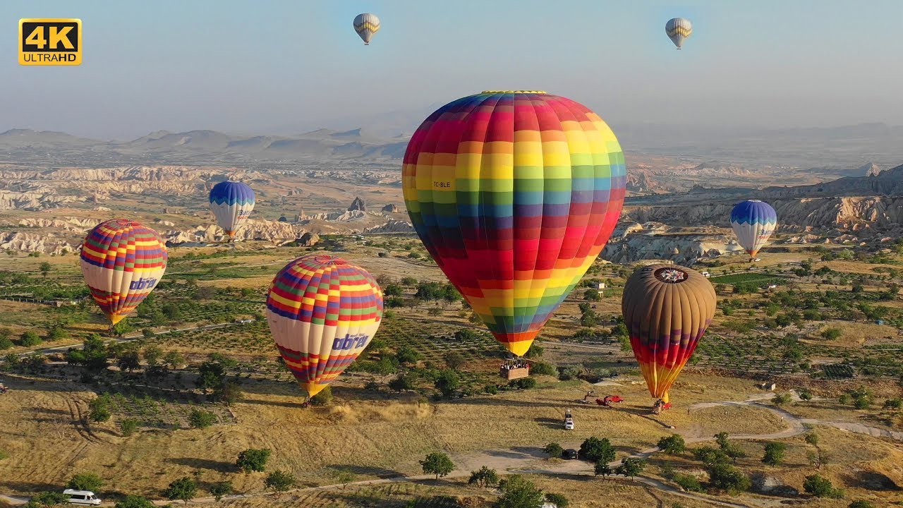 'Kapadokya Ürgüp Balon Festivali ve Balon Işık Gösterisi