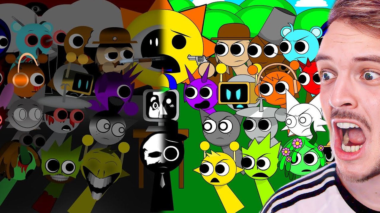 MAIS C'EST QUOI CETTE ANIMATION SPRUNKI ?! ( House Of Horror complet + secret ending )