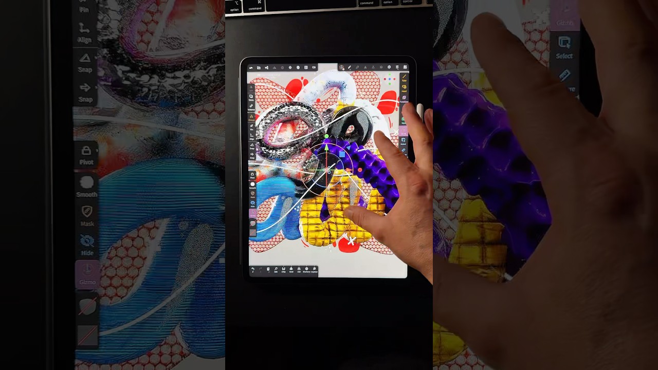 A Table, an iPad Pro, an Apple Pencil and Nomad Sculpt is all it takes to create 3D Artworks. 