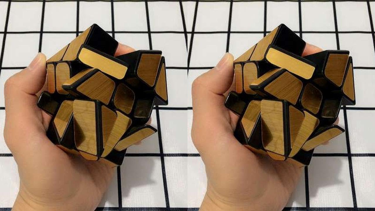 逼死强迫症的异形魔方，还能变化风火轮形态，你知道怎么拼吗