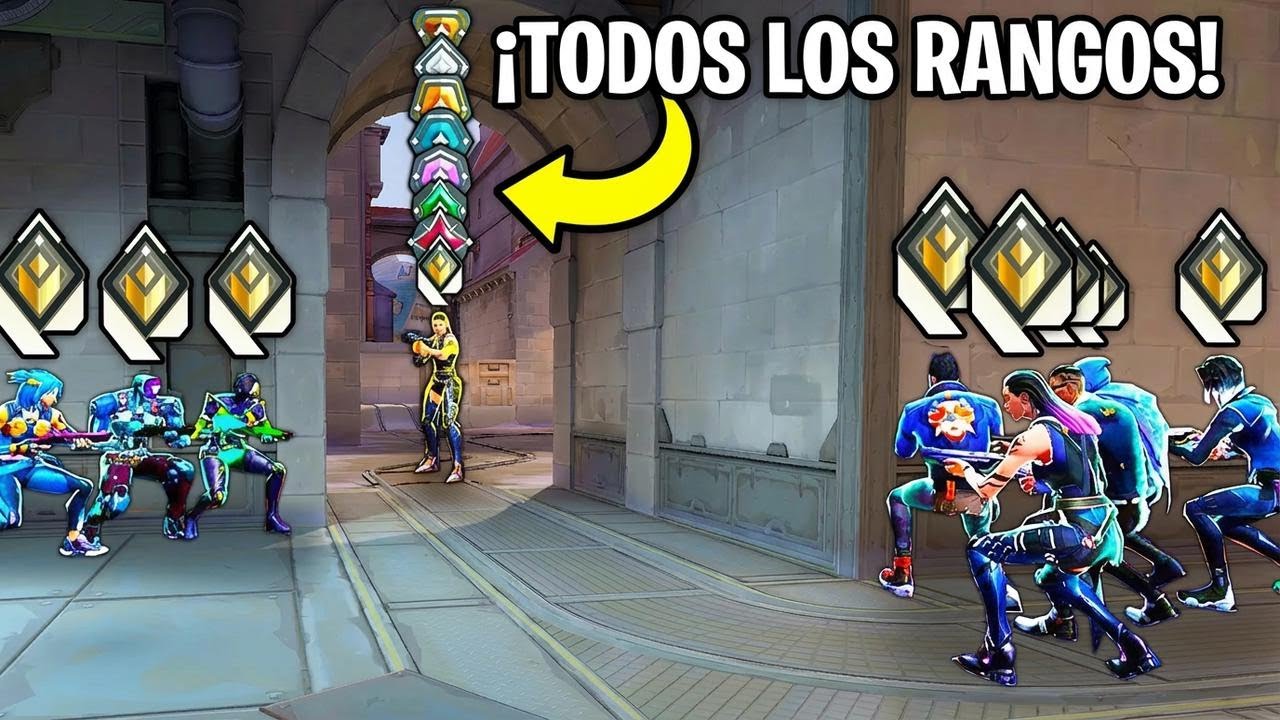 ¡2 jugadores de cada rango contra 8 Radiants con muerte permanente!